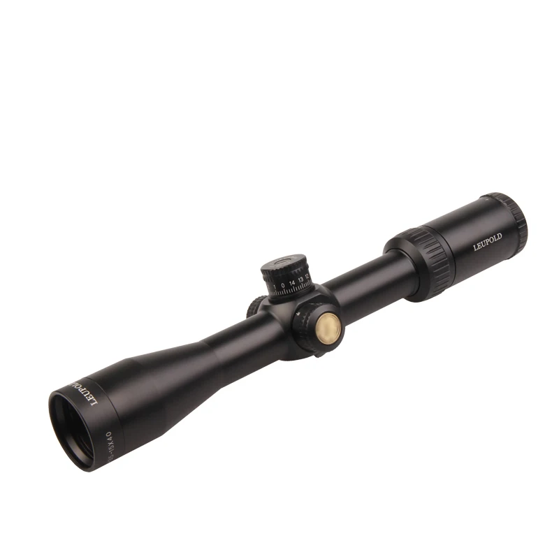 Оптические линзы LEUPOLD 3,5-15X40SFY бренд охотничье ружье прицел зеркало точечное освещение боковое колесо Монокуляр коллиматор