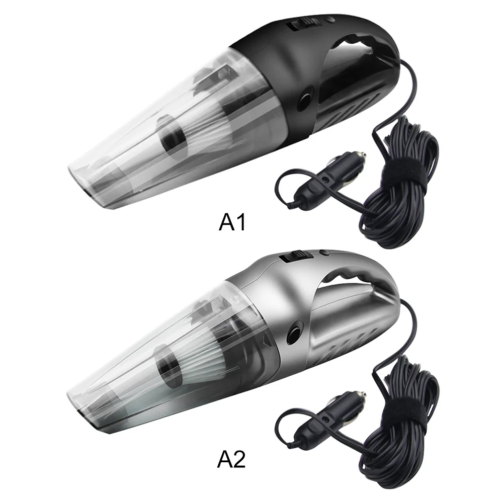 Ручной автомобильный пылесос 120 Вт высокая мощность для влажной и сухой уборки