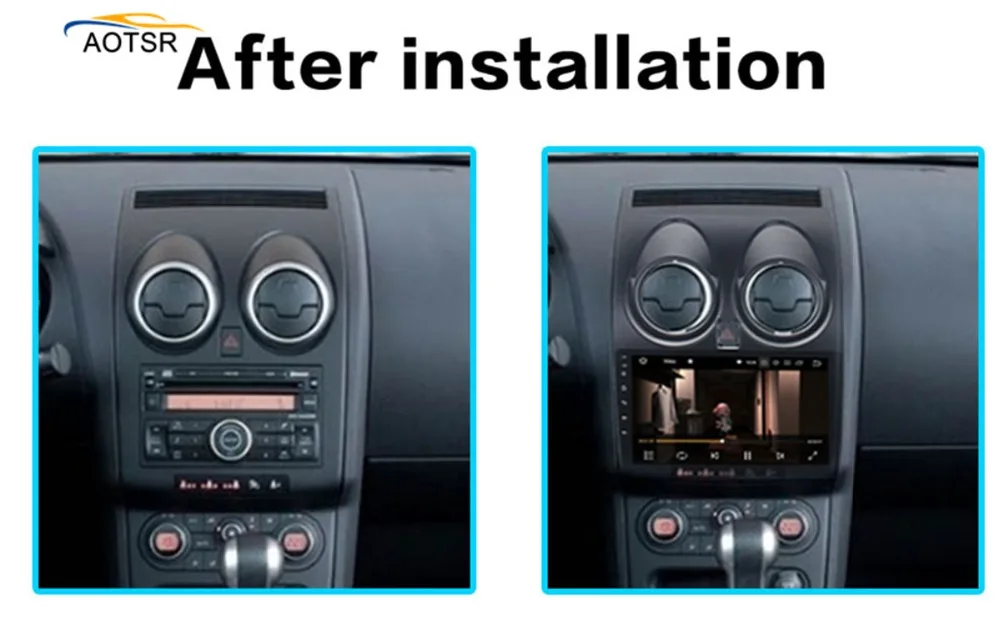 Android 8,0 Автомагнитола стерео для Nissan Qashqai мультимедиа 2008 2009 2010 2011 2012 2013 4+ 32G BT Wifi Автомобильный gps dvd головное устройство