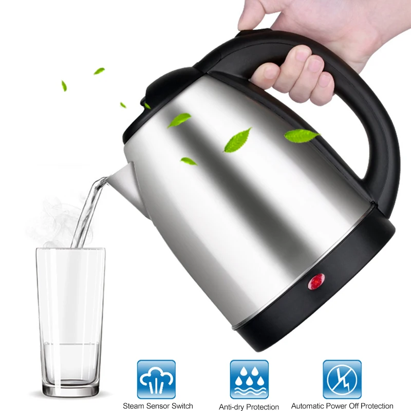 Электрический чайник для кипения практичный портативный воды сохраняющий тепло