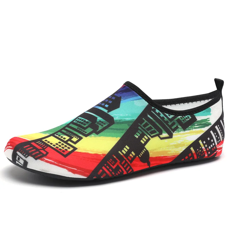Мужские и женские акватуфли уличная пляжная обувь для воды сапоги подводного