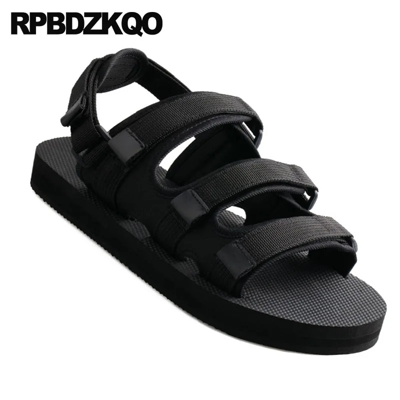 Shoes Strap Beach Outdoor Flat Designer Sneakers Roman Fashion Black Open Toe 2021 Casual Men Gladiator Sandals Summer Sport | Обувь