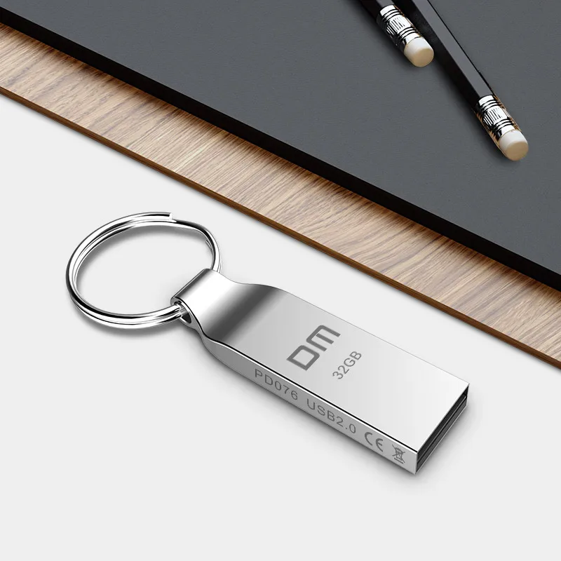 DM PD076 Metal 8GB 16GB 32GB USB Flash Pen Drive Storage Memory Disk Simple Style for Computer PC Tablet Free Shipping | Компьютеры и