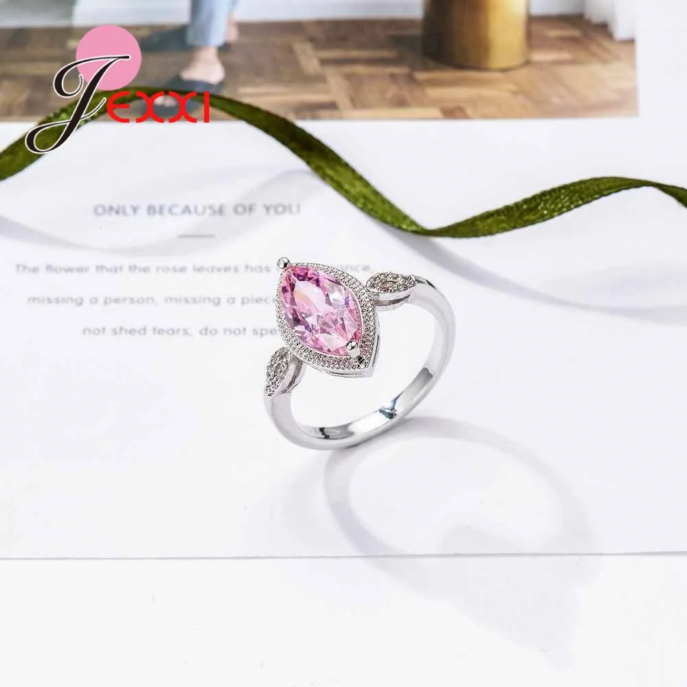 Распродажа! Кольца из 100% 925 пробы серебра с инкрустацией кубического циркония AAA