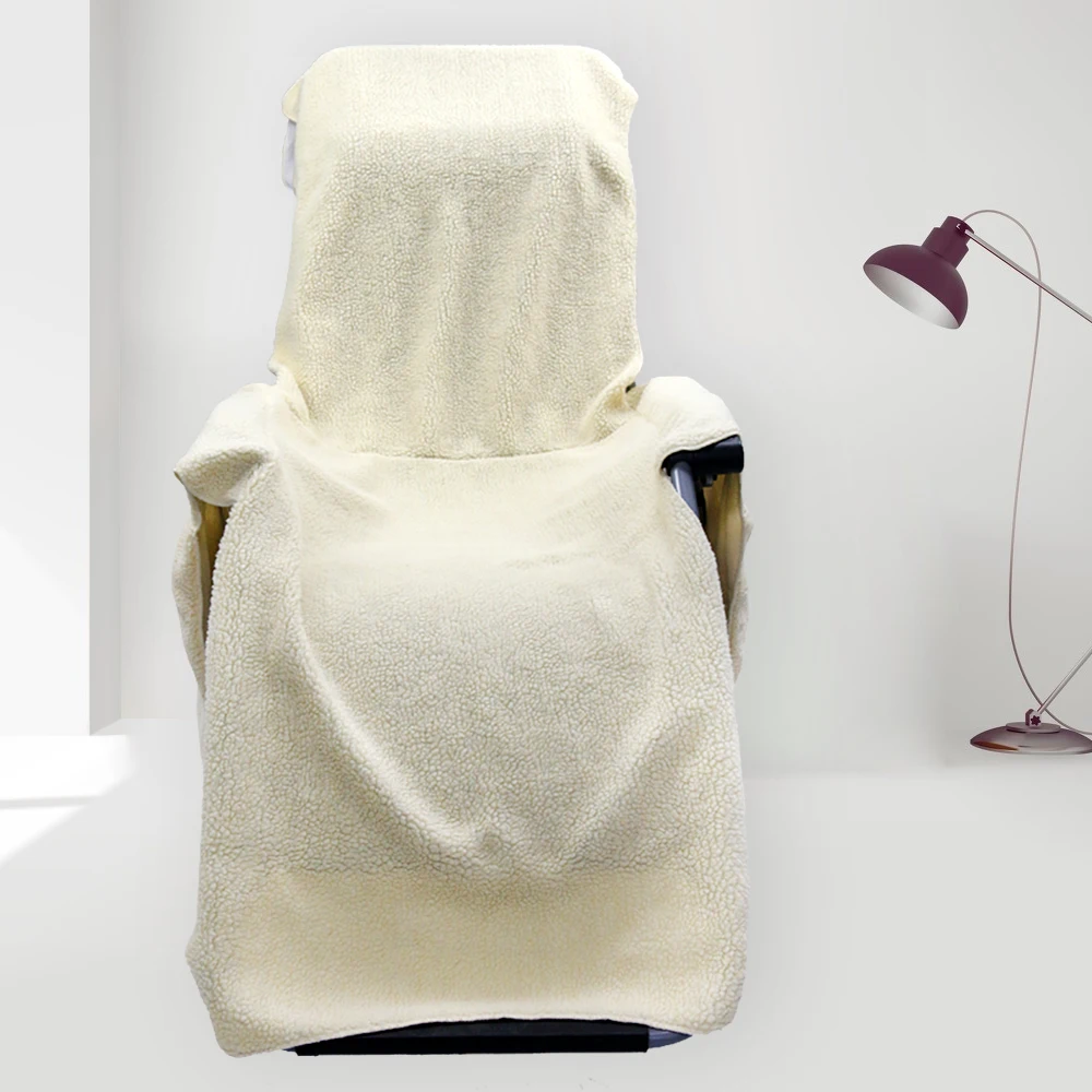 1 сиденье теплый комфорт Sobakawa Snuggle Up чехол для кресла мягкий офисный стул, софа диван Чехол плюшевый кашемир диван плед коврик