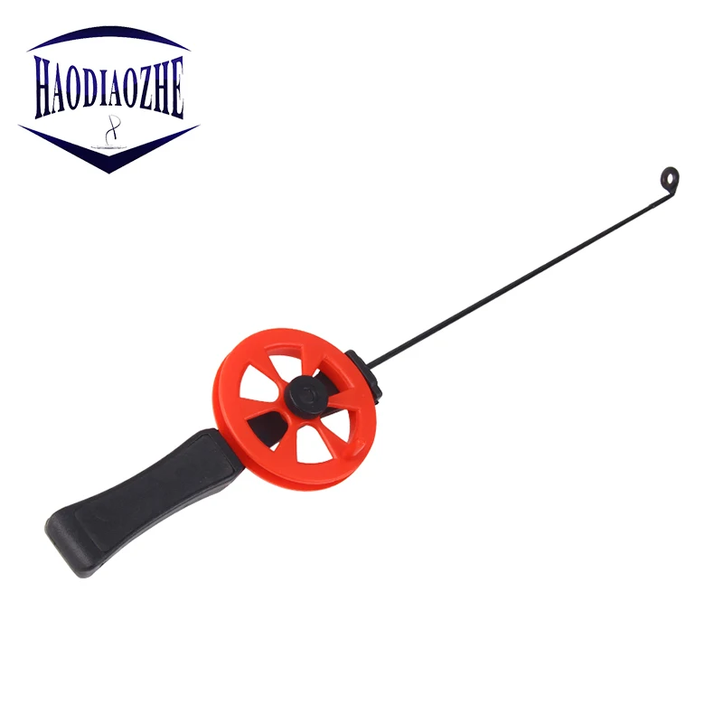 Winter Ice Fishing Rod 33cm Portable Outdoor Pole with Reels Sport Ultra-light Tackle Spinning Casting Hard | Спорт и развлечения