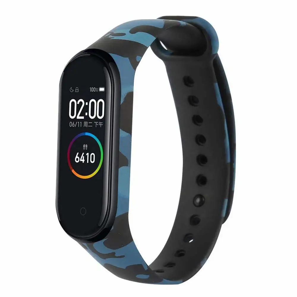 Силиконовый сменный ремешок для Xiaomi Mi Band 4 Miband аксессуары смарт часов|Ремешки
