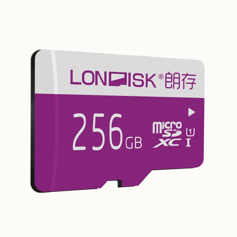 LONDISK 256 ГБ Micro SD карты UHS-I(U1)/UHS-I(U3)/Class 10(C10) microSDXC карта памяти с адаптером SD