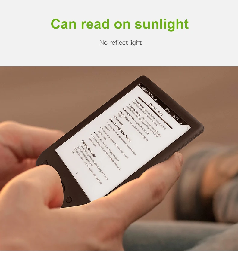 Горячая продажа 6 дюймовый читатель электронных книг libro electronico e booker 8 Гб черный