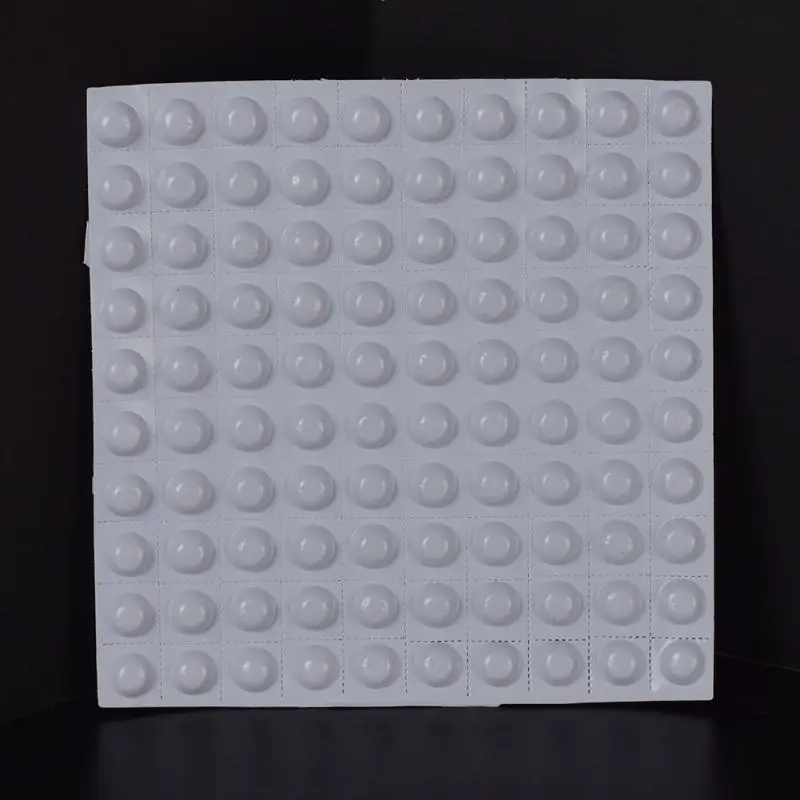 Одноразовые колпачки для чернил с 100 отверстиями держатели пигментов белая