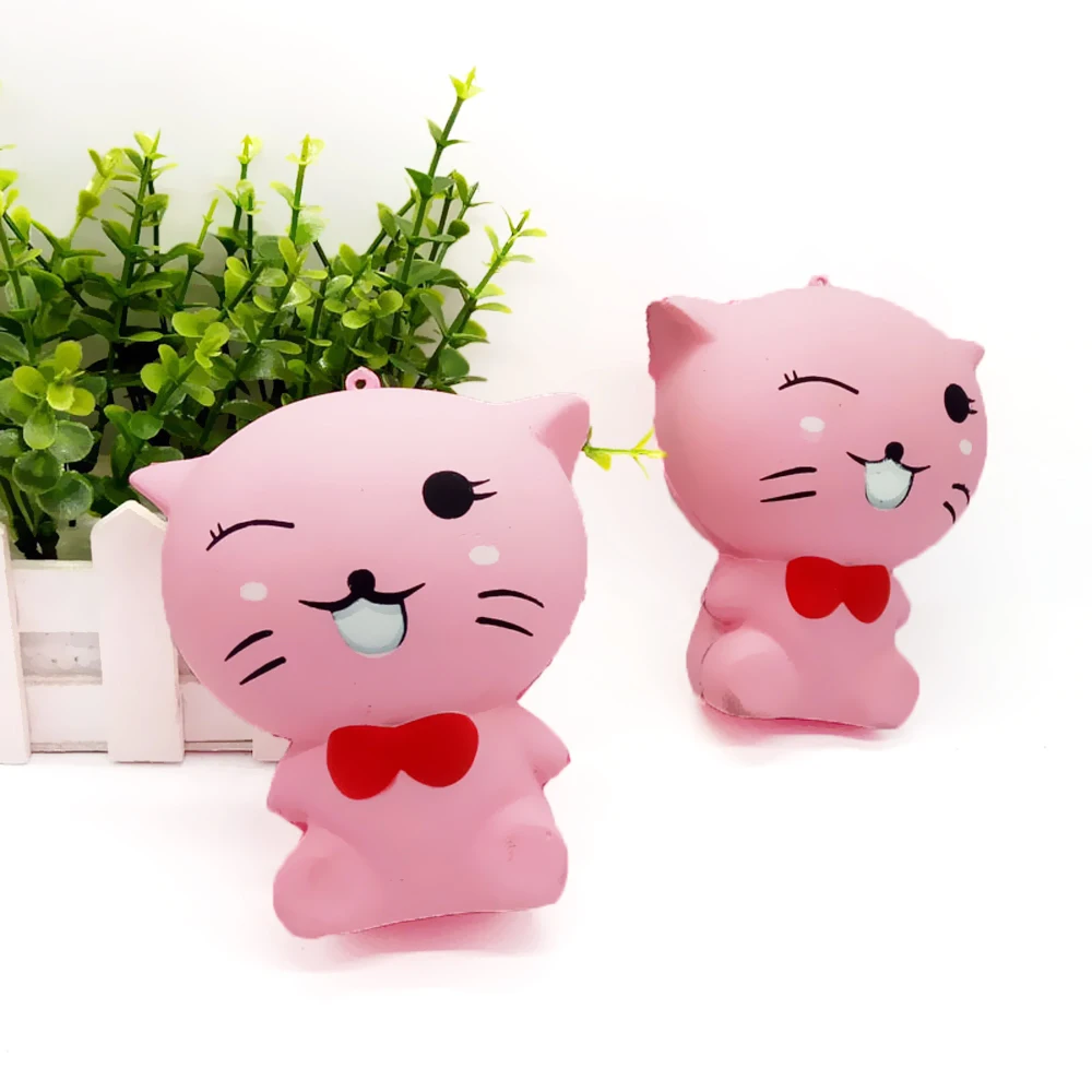 Антистрессовые кальмары игрушка Jumbo мягкое кошечка сглаживающая мухообразная