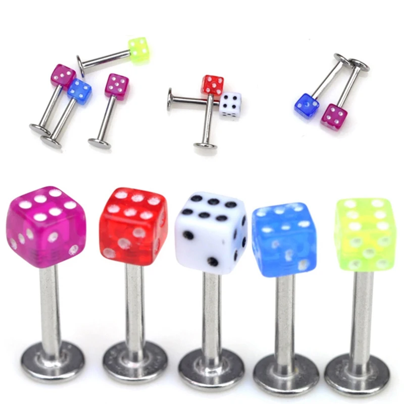 Набор ювелирных изделий для пирсинга из нержавеющей стали туннель бровей пупка