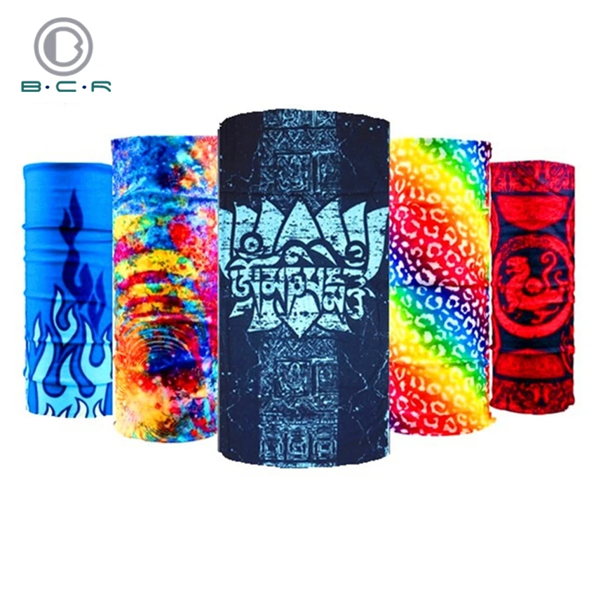 Разноцветная бандана Велосипедный спорт спортивная маска для лица Уход за кожей