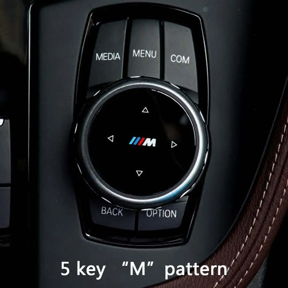 Multimedia Idrive Modification Button Cover Knob For BMW X1 / X3 X5 X6 1/ 2/ 7/ 3 /5 Series Car Accessories | Автомобили и