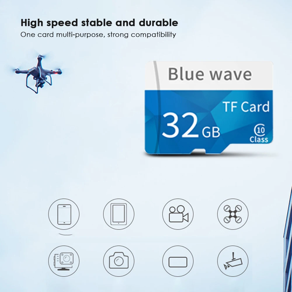 Карта памяти, SD карта, 32 ГБ, 16 ГБ, 8 ГБ, класс 10, TF карта памяти, флеш карта TF, хранение данных, высокая скорость для смартфонов