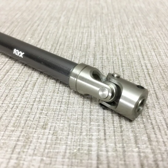 KYX 1/14 Tamiya нержавеющая сталь CVD 125-160 мм DIY искусственная фотомашинка игрушка на