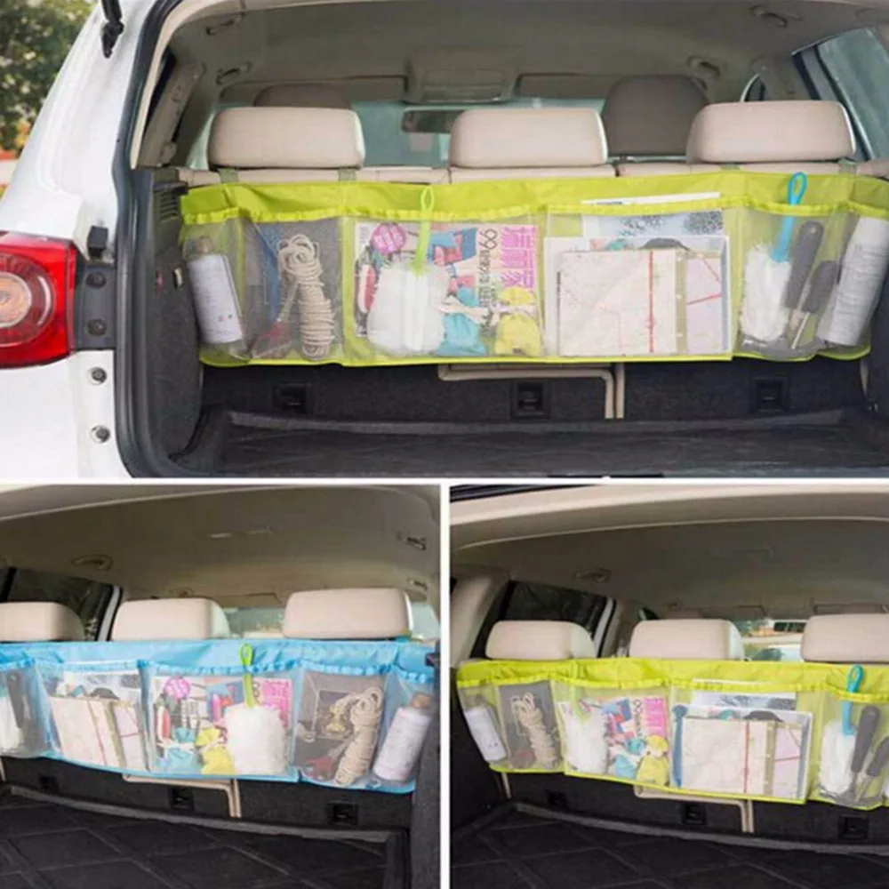 1 шт. съемная дорожная сумка для салона автомобиля сетчатая многофункциональные
