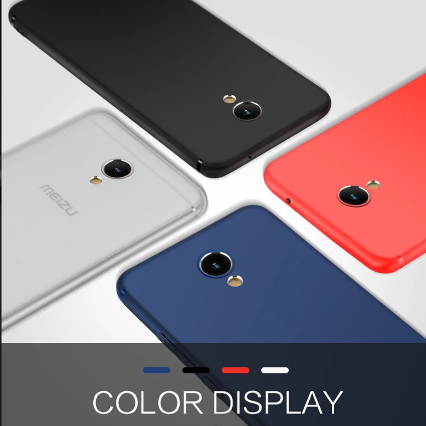 MLLSE случаях матовый мягкий силиконовый гель ТПУ Резиновая чехол для Meizu M5 M3 M6 Note Pro