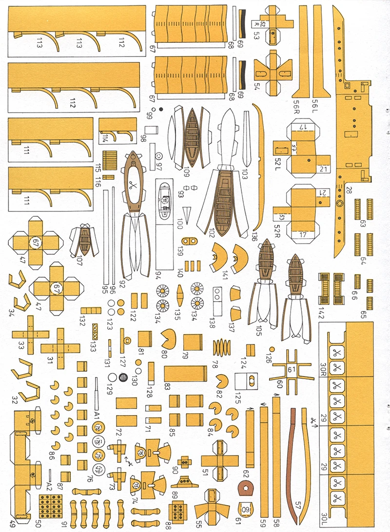 DIY Бумага модель 1:250 пантера Batttership Pepercraft военные Funs подарки именинник