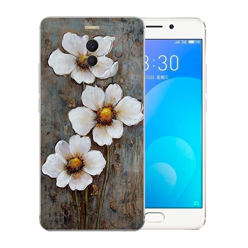 For Meizu M6 Note Case Van Gogh Pattern Silicone Cases Meilan Cover fundas for Note/Blue Charm 6 |