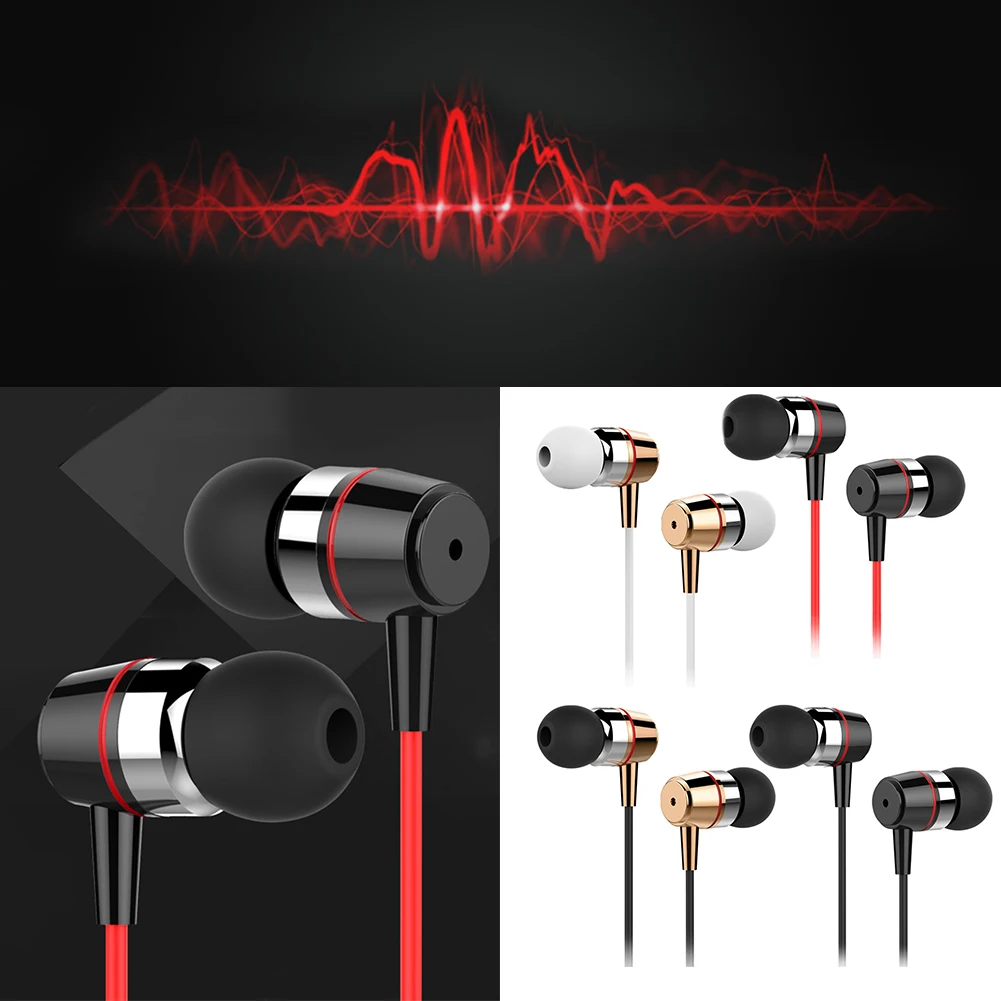 Оригинальный Inpher бас наушники вкладыши Super Clear металлические Шум изолирующий