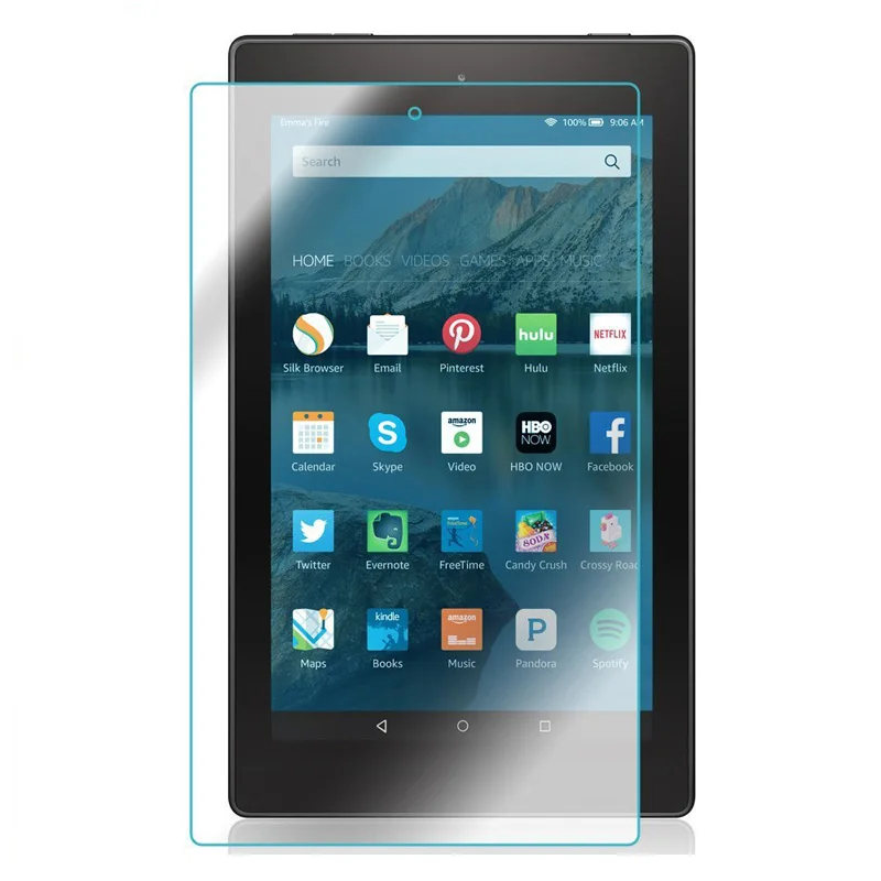 0.3mm 9H 2.5D Premium Explosion Proof Tempered Glass Screen Protector Anti-Scratch Film For Amazon Kindle New Fire HD8 2015 8.0&quot |