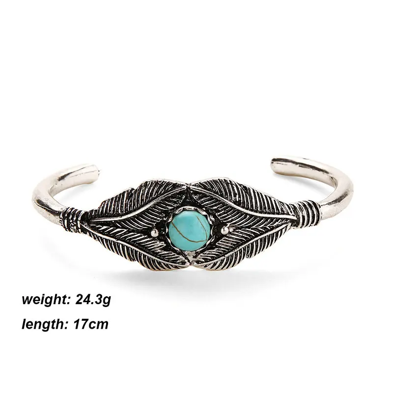 Женский Винтажный Браслет манжета с листьями из сплава|bangles fashion|fashion banglewholesale bangle