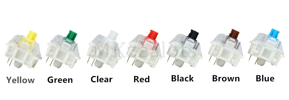 Gateron переключатели 3pin SMD СВЕТОДИОДНЫЙ Underglow светодиодный совместимый для MX механическая клавиатура прозрачная крышка белая основа