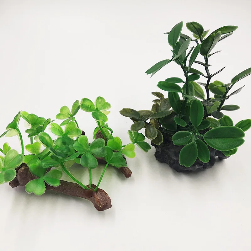 1 шт. декоративное растение для аквариума|Декорации| |