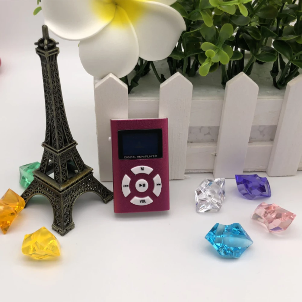Hifi USB мини MP3 музыкальный плеер экран Поддержка LCD 32gb спортивный 5 видов цветов |