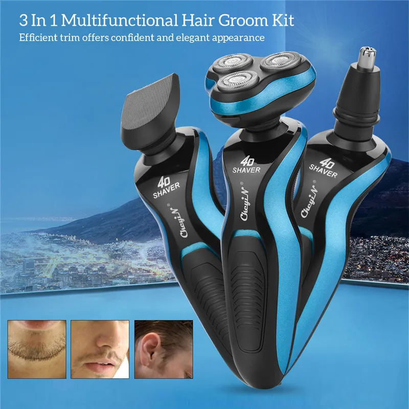 Многофункциональный мужской набор для ухода за волосами, электробритва, бакенбарды, борода, бритва, ухо, нос, триммер для волос, перезаряжаемый триммер для волос, Набор 31