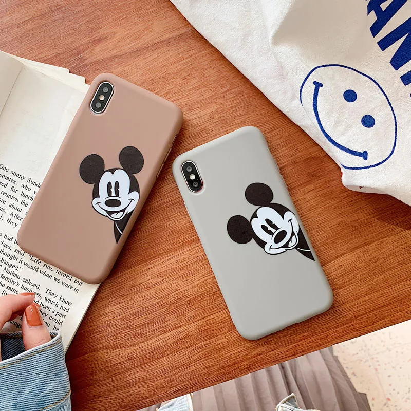 EVANKALX PU Soft Phone Case For iPhone XR X XS MAX Mitch Painted 6 6s 7 8 Plus Capa |