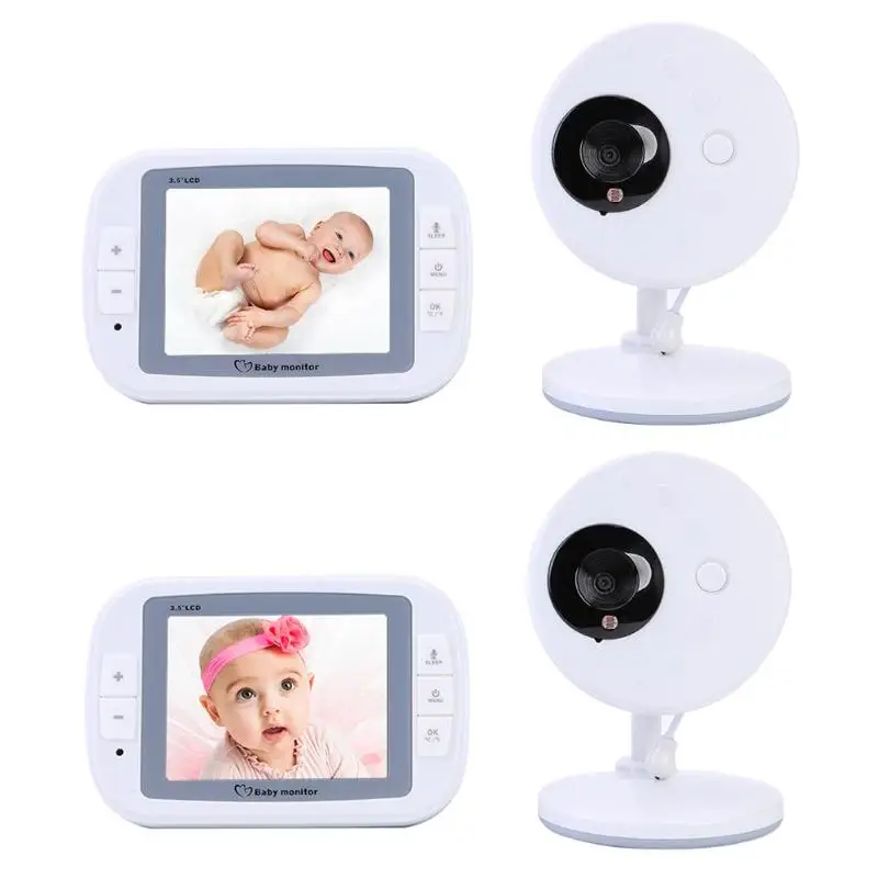 3 5 дюймовый беспроводной детский монитор TFT LCD Аудио Видео ночное видение 2Way Talk