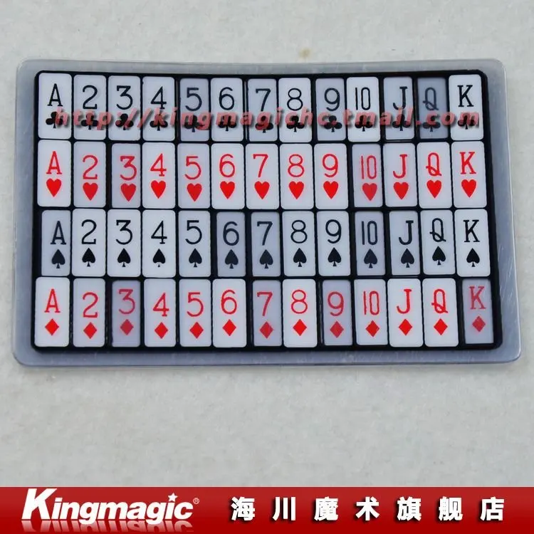 

Kingmagic Perspective Cards Telepathy Magic Tricks Magic Props Close Up Magic As seen on tv Free Shipping
