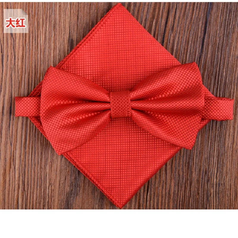 Мужской галстук-бабочка HOOYI Карманный платок свадебный с изображением бабочек 2019