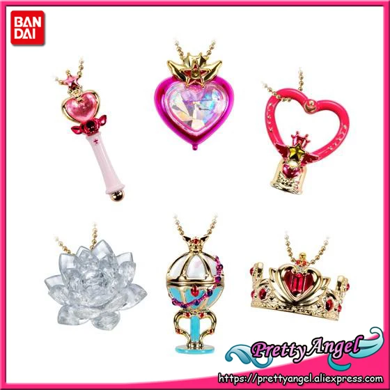 PrettyAngel-Подлинная Bandai 25th Anniversary Shokug Little Charm Сейлор Мун Vol.4 компактная Милая удочка
