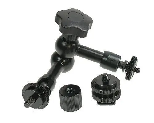 7 дюймовый регулируемый шарнирный магический рычаг + зажим типа C/U для вспышки