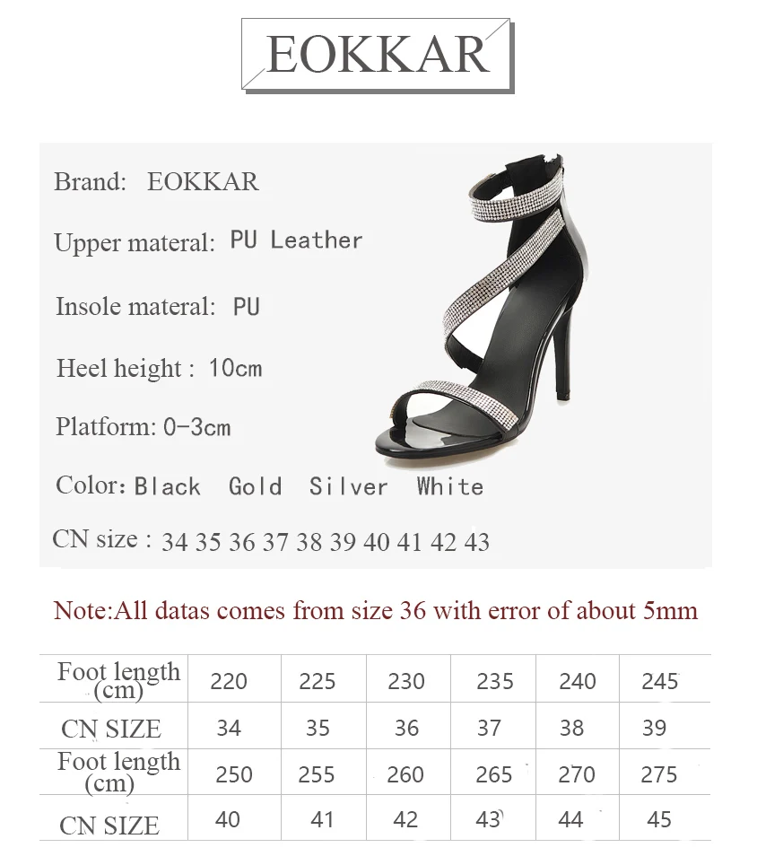 Женские блестящие шлепанцы Eokkar 2019 на очень высоком каблуке женские сандалии из