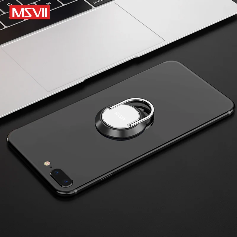 MSVII 360 градусов держатель телефона для iPhone huawei Xiaomi автомобильный металлический магнитный держатель планшета держатель для samsung SONY LG кольцо держатель