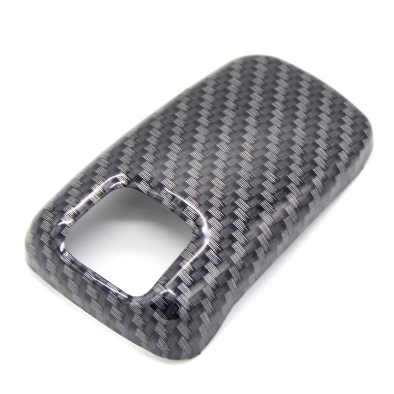 Carbon Fiber Color Interior Gear Shifter Decorative Frame Cover Trim For Peugeot 3008 GT 5008 2017 2018 | Автомобили и мотоциклы