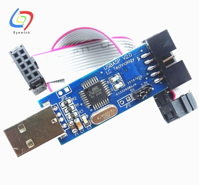 EYEWINK 1 шт. USB ISP программист для ATMEL AVR ATMega ATTiny 51 макетная плата | Электронные