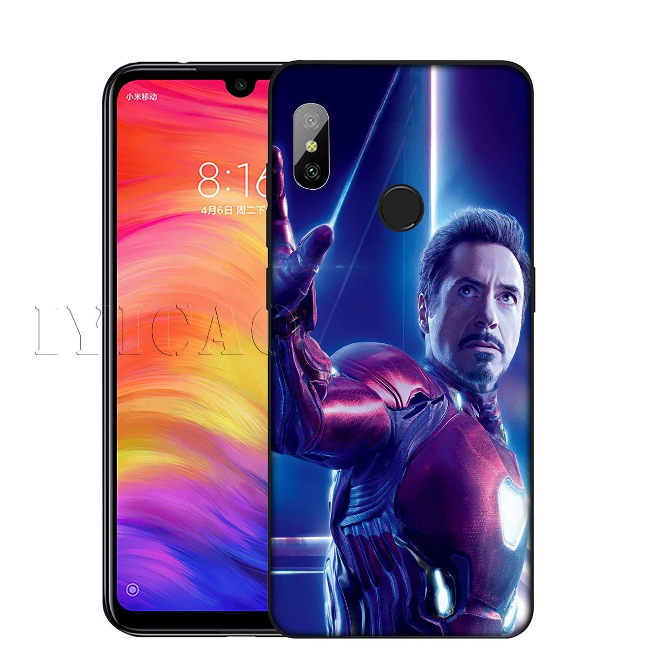 IYICAO Железный человек Marvel Мягкий силиконовый чехол для телефона Xiaomi Mi 10 9 9T CC9 CC9E 8 SE