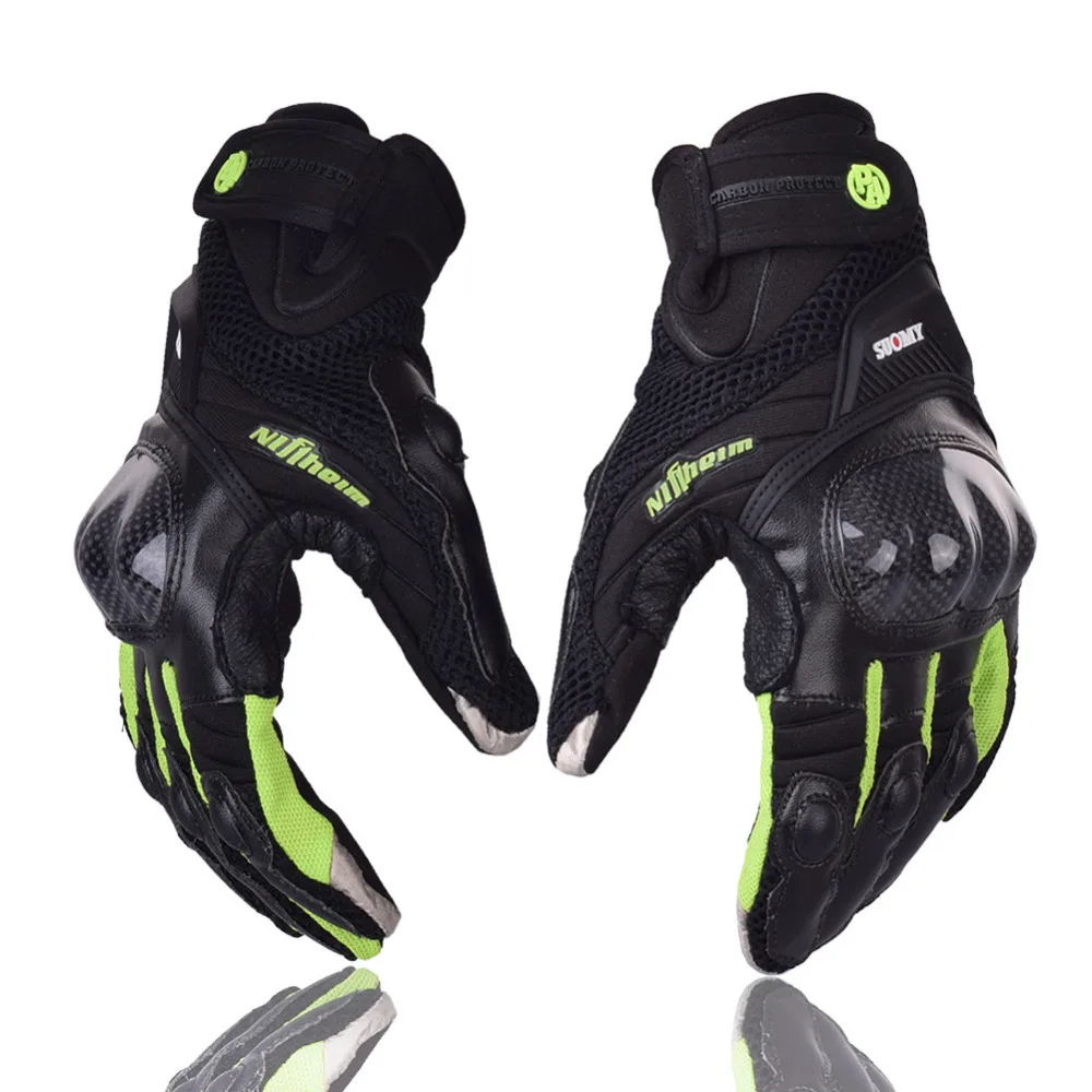 Углеродные Мотоциклетные Перчатки Luva Motoqueiro Guantes Motor Motocicleta Luvas de moto велосипедные