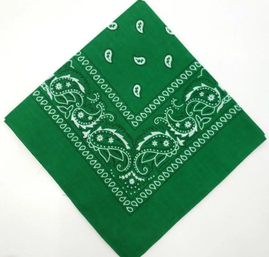 fashion Hip Hop Black Paisley Bandana Headwear Hair Band Scarf Neck Wrist Wrap Headtie Square scarf High quality | Аксессуары для
