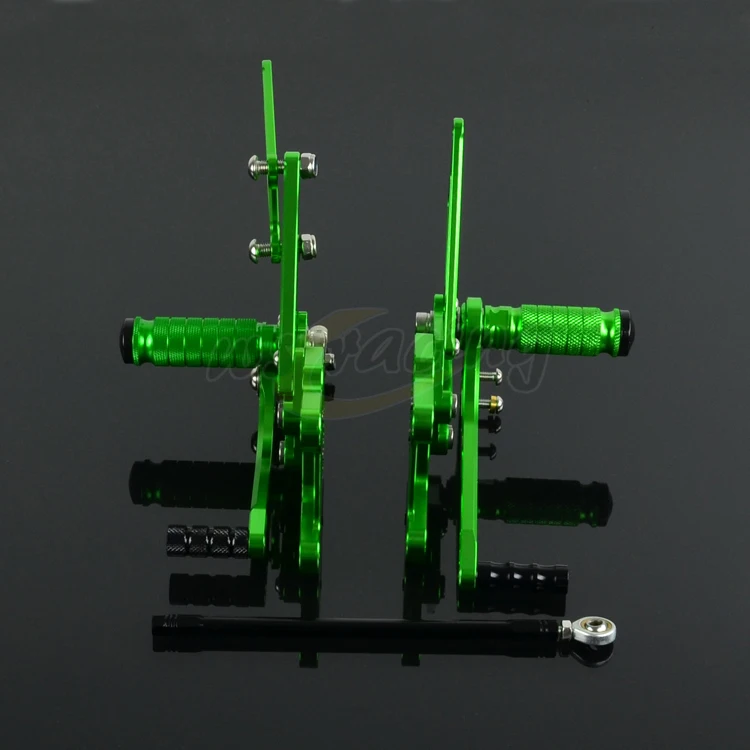 Регулируемые подножки для мотоцикла с ЧПУ KAWASAKI ZX10R 2006-2010 06 07 08 09 10 | Автомобили и