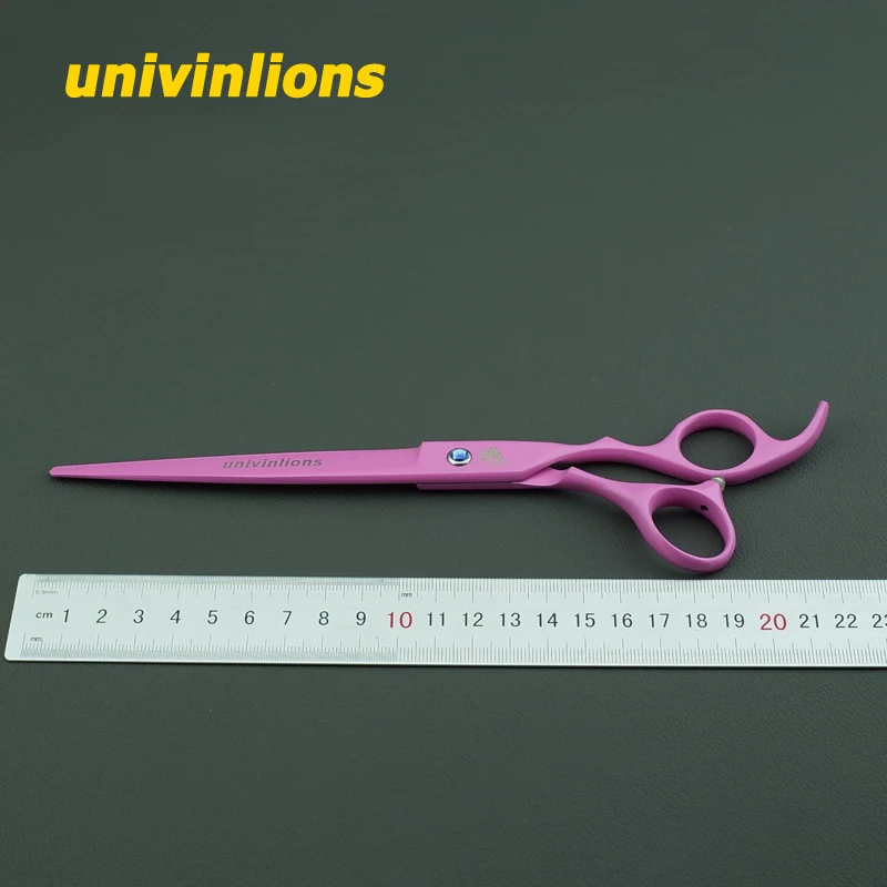 Univinlions, 8 дюймов, прямые ножницы для стрижки собак, ножницы для стрижки собак, ножницы для стрижки домашних животных, ножницы для стрижки кошек, бритвы