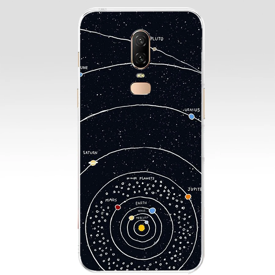 Силиконовый чехол H для oneplus 6 6t с листьями милым забавным мультяшным рисунком