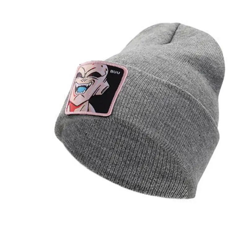 A3 Dragon Ball VEGETA Beanie, высококачественные хлопковые повседневные шапочки для мужчин и женщин, теплая вязаная зимняя шапка, модная однотонная шапка унисекс - Color: A3