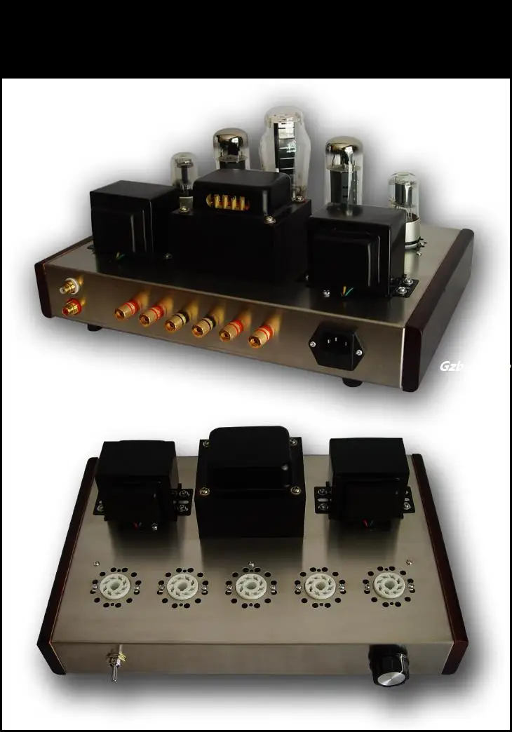 Новый готовый односторонний вакуумный трубчатый усилитель El34 класса A 5Z3P + 6N9P