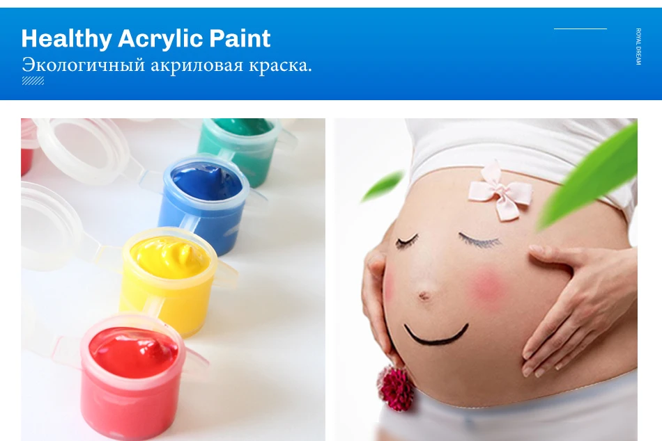 ROYALDREAM вдали от Figer paint ing DIY Набор для рисования по номерам Раскраска по номерам Современная Настенная художественная картина подарок